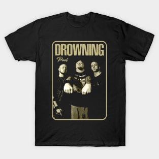 Drowning's Sonic Onslaught Resonance Retro Nostalgia Tee Celebrating Metal Mastery T-Shirt